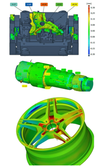 Escaneo 3D para control de calidad