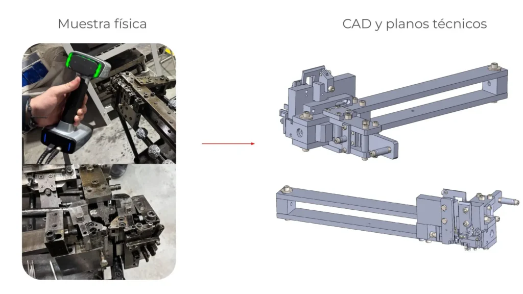 Ingeniería inversa matricería